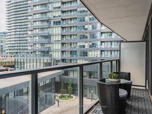 508-90 Queens Wharf Rd, Toronto, ON - Outdoor With Balcony