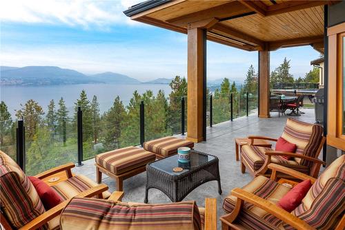 434 Viewcrest Road, Kelowna, BC - Outdoor With Body Of Water With Deck Patio Veranda With View With Exterior