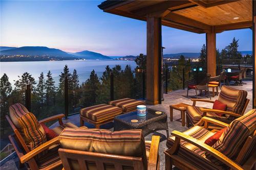 434 Viewcrest Road, Kelowna, BC - Outdoor With Body Of Water With Deck Patio Veranda With View With Exterior