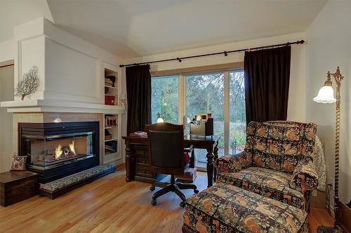 3889 Gallaghers Grange, Kelowna, BC - Indoor With Fireplace