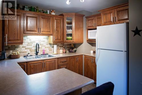 3 Brock Crescent, Gander, NL - Indoor Photo Showing Kitchen With Double Sink