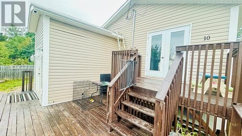 10 Gillingham Lane, Kings Point, NL - Outdoor With Deck Patio Veranda With Exterior