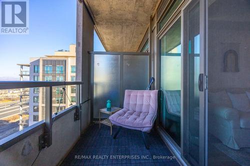 1508 - 1215 Bayly Street, Pickering, ON -  With Balcony With Exterior