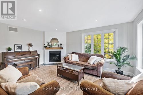 126 Aldred Drive, Scugog, ON - Indoor Photo Showing Living Room With Fireplace