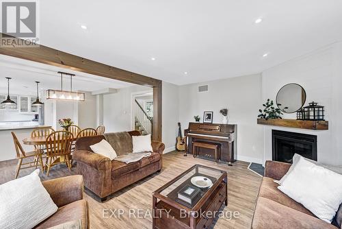 126 Aldred Drive, Scugog, ON - Indoor Photo Showing Living Room With Fireplace