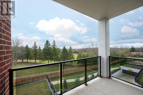 Peaceful Southwest treed view - 310 - 1560 Upper West Avenue, London, ON - Outdoor With Balcony With View With Exterior