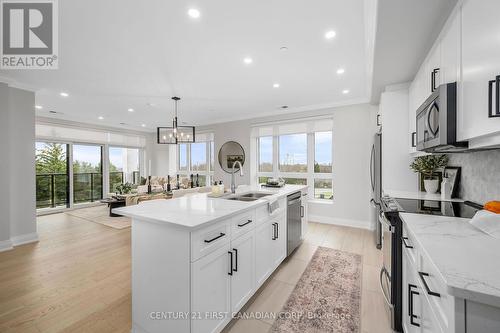 310 - 1560 Upper West Avenue, London, ON - Indoor Photo Showing Kitchen With Double Sink With Upgraded Kitchen