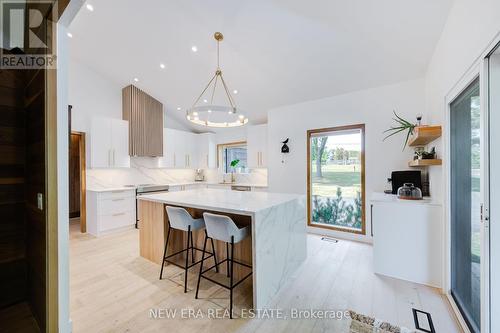 380 Parkside Drive, Hamilton, ON - Indoor Photo Showing Kitchen With Upgraded Kitchen