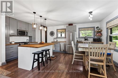 908 Netherby Road, Welland, ON - Indoor Photo Showing Kitchen With Upgraded Kitchen