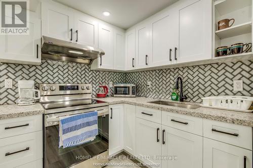 Lower - 243 Hickory Circle, Oakville, ON - Indoor Photo Showing Kitchen With Upgraded Kitchen