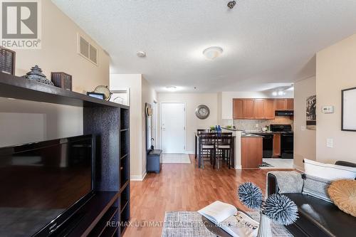 301 - 4 Dayspring Circle, Brampton, ON - Indoor Photo Showing Living Room With Fireplace