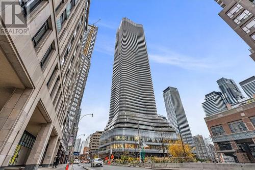 3906 - 11 Wellesley Street W, Toronto, ON - Outdoor With Facade