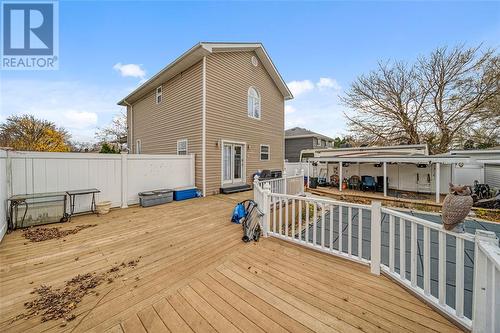 886 Talfourd Street, Sarnia, ON - Outdoor With Deck Patio Veranda With Exterior