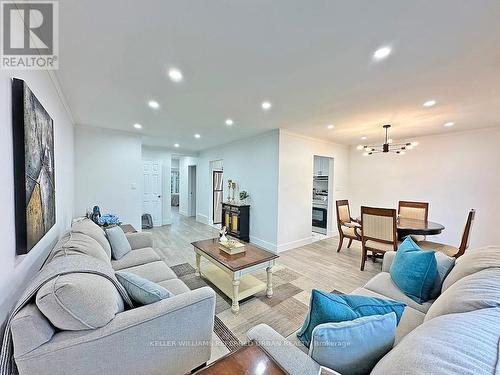 27 Crendon Drive, Toronto, ON - Indoor Photo Showing Living Room