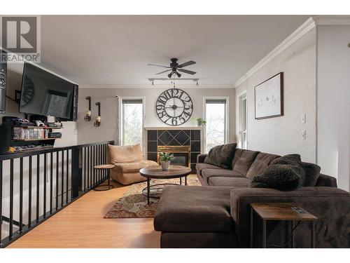 Main level - 2745 Northview Place, Lake Country, BC - Indoor Photo Showing Living Room With Fireplace