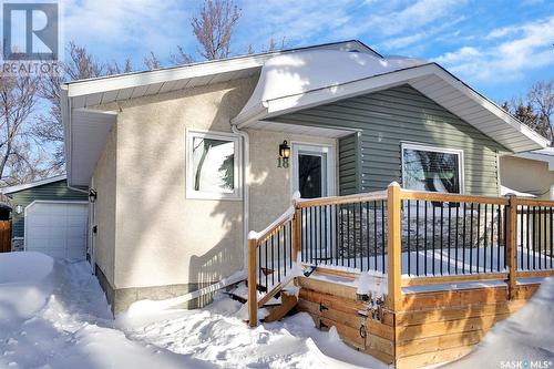 18 Young Crescent, Regina, SK - Outdoor With Deck Patio Veranda