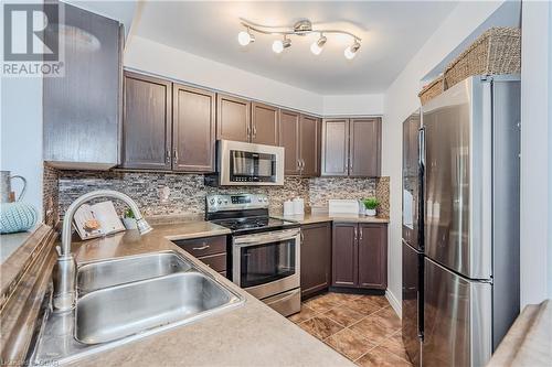 256 Starwood Drive, Guelph, ON - Indoor Photo Showing Kitchen With Double Sink