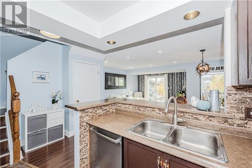 256 Starwood Drive, Guelph, ON - Indoor Photo Showing Kitchen With Double Sink