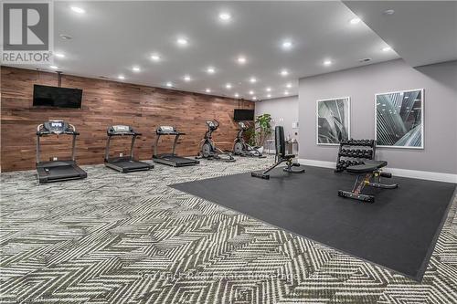 805 - 1880 Gordon Street, Guelph (Guelph South), ON - Indoor Photo Showing Gym Room