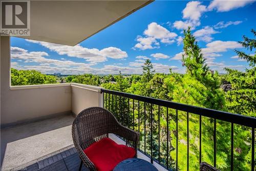 260 Sheldon Avenue N Unit# 706, Kitchener, ON - Outdoor With Balcony With View With Exterior