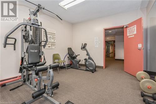 260 Sheldon Avenue N Unit# 706, Kitchener, ON - Indoor Photo Showing Gym Room