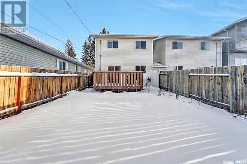 216 Dunlop Street, Saskatoon, SK - Outdoor With Deck Patio Veranda With Exterior