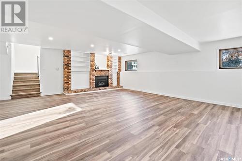 229 Badger Court, Saskatoon, SK - Indoor With Fireplace