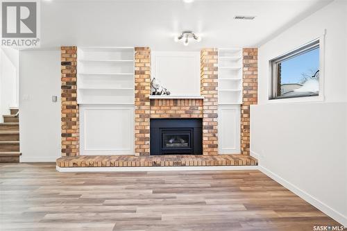 229 Badger Court, Saskatoon, SK - Indoor With Fireplace