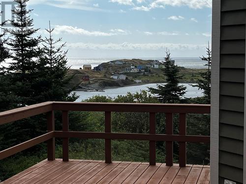 1 Ship Cove Road, Port Rexton, NL - Outdoor With Deck Patio Veranda With View