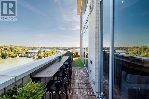 604 - 57 Lakeport Road, St. Catharines (Port Dalhousie), ON - Outdoor With Balcony With View