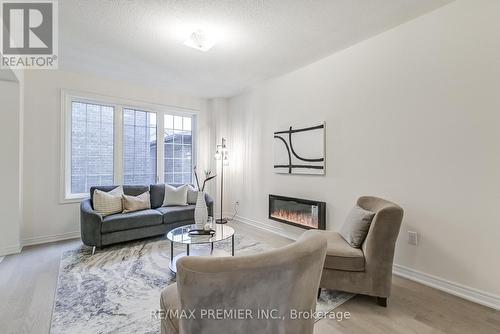 305 Coronation Road, Whitby, ON - Indoor Photo Showing Living Room With Fireplace