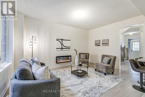 305 Coronation Road, Whitby, ON - Indoor Photo Showing Living Room With Fireplace