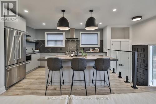 183 Willowridge Road, Toronto, ON - Indoor Photo Showing Kitchen With Upgraded Kitchen