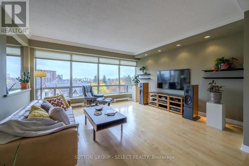 502 - 250 Sydenham Street, London, ON - Indoor Photo Showing Living Room