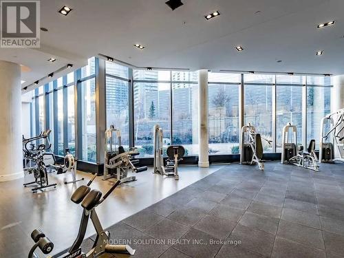 1515 - 90 Park Lawn Road, Toronto, ON - Indoor Photo Showing Gym Room