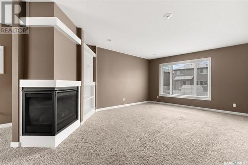 5277 Aviator Crescent, Regina, SK - Indoor With Fireplace