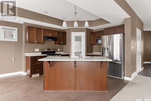 5277 Aviator Crescent, Regina, SK - Indoor Photo Showing Kitchen With Stainless Steel Kitchen