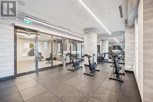 1806 - 2550 Simcoe Street N, Oshawa (Windfields), ON - Indoor Photo Showing Gym Room