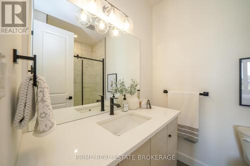 55 - 2 Coastal Crescent, Lambton Shores (Grand Bend), ON - Indoor Photo Showing Bathroom