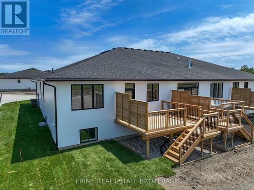 55 - 2 Coastal Crescent, Lambton Shores (Grand Bend), ON - Outdoor With Deck Patio Veranda