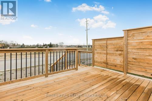 1 - 110 Coastal Crescent, Lambton Shores (Grand Bend), ON - Outdoor With Deck Patio Veranda With Exterior