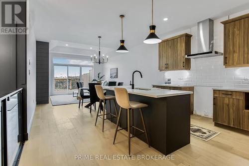 49 - 14 Coastal Crescent, Lambton Shores (Grand Bend), ON - Indoor Photo Showing Kitchen With Upgraded Kitchen