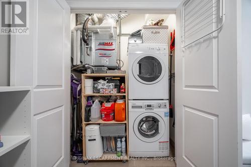 208 - 40 Esplanade Lane, Grimsby, ON - Indoor Photo Showing Laundry Room