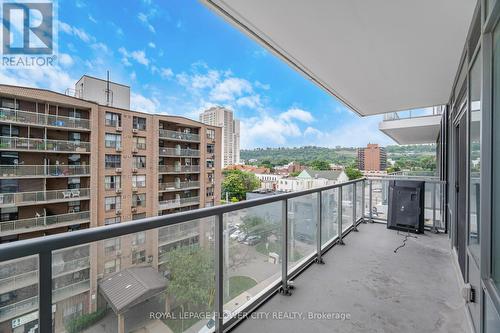 604 - 212 King William Street, Hamilton, ON - Outdoor With Balcony With View With Exterior