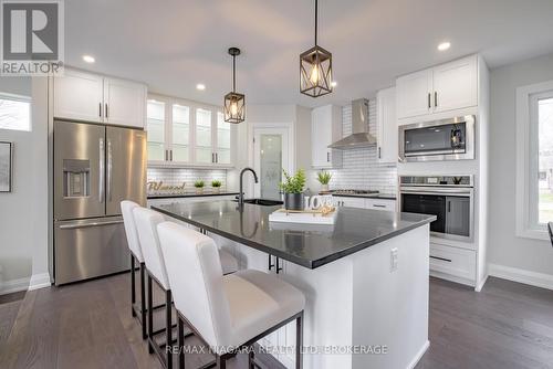 3873 Glenview Drive, Lincoln, ON - Indoor Photo Showing Kitchen With Upgraded Kitchen