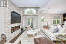 50 Aberdeen Lane S, Niagara-On-The-Lake, ON  - Indoor Photo Showing Living Room With Fireplace 