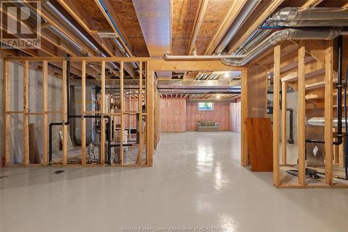 2212 Gatwick, Windsor, ON - Indoor Photo Showing Basement