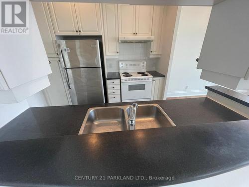 803 - 102 Bloor Street W, Toronto, ON - Indoor Photo Showing Kitchen With Double Sink