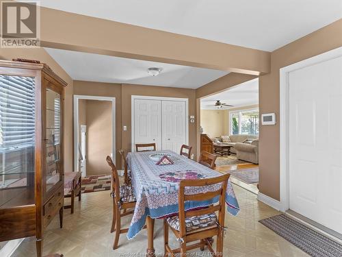 814 Watson Avenue, Windsor, ON - Indoor Photo Showing Dining Room