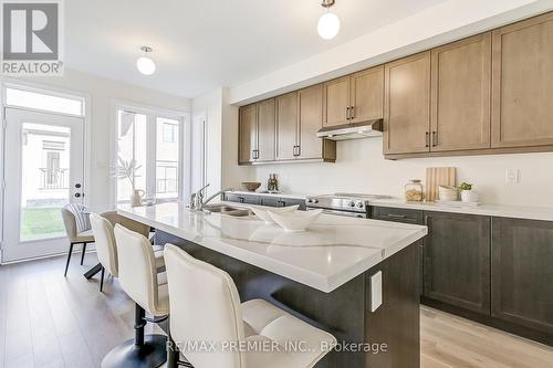 48 Sambro Lane, Whitchurch-Stouffville, ON - Indoor Photo Showing Kitchen With Double Sink With Upgraded Kitchen